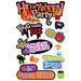 Paper House Productions - Halloween - 3 Dimensional Cardstock Stickers - Halloween Party