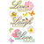 Paper House Productions - 3 Dimensional Cardstock Stickers with Glitter and Jewel Accents - Live Well
