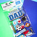 Paper House Productions - 3 Dimensional Stickers with Epoxy and Glitter Accents - Dad