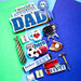 Paper House Productions - 3 Dimensional Stickers with Epoxy and Glitter Accents - Dad