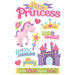 Paper House Productions - 3 Dimensional Stickers with Glitter Accents - Little Princess