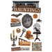Paper House Productions - 3 Dimensional Stickers with Glitter and Epoxy Accents - Halloween Hauntings