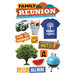 Paper House Productions - 3 Dimensional Cardstock Stickers - Family Reunion