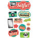 Paper House Productions - 3 Dimensional Cardstock Stickers - Time for a Selfie