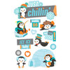 Paper House Productions - 3 Dimensional Cardstock Stickers - Just Chillin'