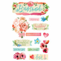 I Do - for Wedding - Scrapbook Sticker Sheet Stickers Love, Wedding, – MISS  KATE