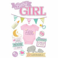 Paper House Productions Scrapbook Stickers - Adoption Baby