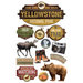 Paper House Productions - 3 Dimensional Cardstock Stickers - Yellowstone