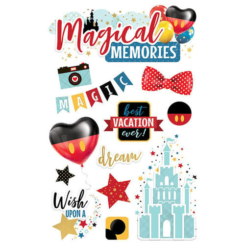 Paper House Productions Magical Memories 3D Stickers