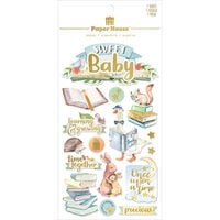 Paper House Productions - 3 Dimensional Layered Cardstock Stickers - Sweet Baby