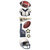 Paper House Productions - Football Collection - 3 Dimensional Cardstock Stickers - Football