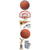 Paper House Productions - Basketball Collection - 3 Dimensional Cardstock Stickers - Basketball