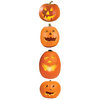 Paper House Productions - Halloween - 3 Dimensional Stickers with Glitter Accents - Jack 'O Lanterns