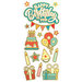 Paper House Productions - StickyPix - Faux Enamel Stickers - Birthday with Foil Accents