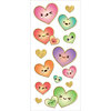 Paper House Productions - StickyPix - Faux Enamel Stickers - Kawaii Hearts