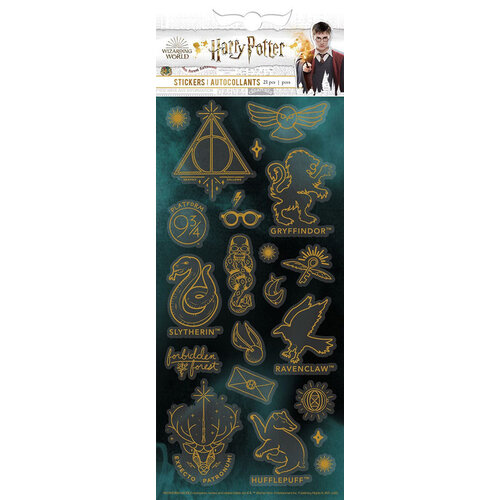 Harry Potter Ravenclaw Theme Sticker Pack Die Cut Vinyl Stickers Variety Pack - Laptop, Water Bottle, Scrapbooking, Tablet, Skateboard, Indoor/Outdoor