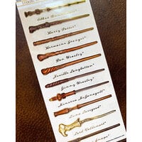 Paper House Productions - Harry Potter Collection - Faux Enamel Stickers - Wands