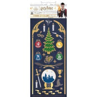 Paper House Productions - Harry Potter Collection - Faux Enamel Stickers - Christmas at Hogwarts