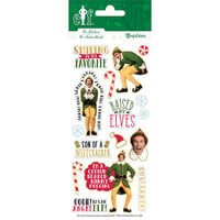 Paper House Productions - Elf Collection - Decorative Stickers - Fun Phrases
