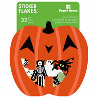 Paper House Productions - Flakes - Cardstock Stickers - Halloween
