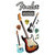 Paper House Productions - 3 Dimensional Puffy Stickers - Fender