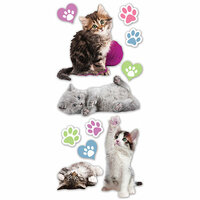 Paper House Productions - Puffy Stickers - Kittens