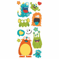 Paper House Productions - Puffy Stickers - Monsters