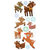 Paper House Productions - Christmas -Puffy Stickers - Reindeer