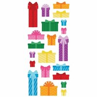 Paper House Productions - Sculpted - Puffy Stickers - Birthday Presents
