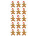 Paper House Productions - Christmas - Puffy Stickers - Gingerbread