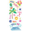 Paper House Productions - Paradise Found Collection - Puffy Stickers - Hello Sunshine