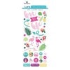 Paper House Productions - Life Organized Collection - Puffy Stickers - Embrace Today with Foil Accents