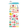 Paper House Productions - Life Organized Collection - Puffy Stickers - Everyday Moments with Foil Accents