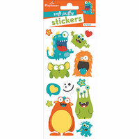 Paper House Productions - Soft Puffy Stickers - Monsters