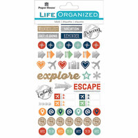 Paper House Productions - Cardstock Stickers - Planner - Travel