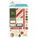 Paper House Productions - Life Organized Collection - Cardstock Stickers - Labels - Christmas