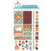 Paper House Productions - Life Organized Collection - Cardstock Stickers - Labels - Autumn Woods