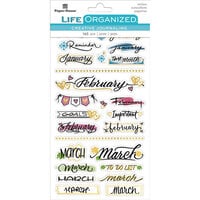 Paper House Productions - Planner Stickers - Creative Journaling - Monthly II - Details