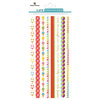 Paper House Productions - Life Organized Collection - Rice Paper Stickers - Borders - Summer Fun