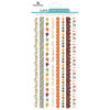 Paper House Productions - Life Organized Collection - Rice Paper Stickers - Borders - Autumn Woods