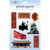Paper House Productions - China Collection - Epoxy Stickers - China