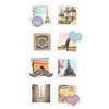 Paper House Productions - Snap Shots - Cardstock Stickers - Paris