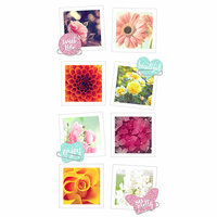 Paper House Productions - Snap Shots - Cardstock Stickers - Floral