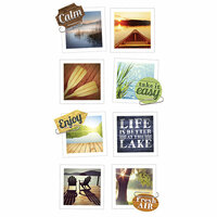 Paper House Productions - Snap Shots - Cardstock Stickers - Lakeshore