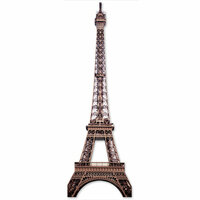 Paper House Productions - Paris Collection - 3 Dimensional Cardstock Stickers - Eiffel Tower