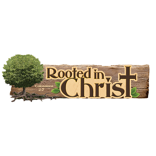 Paper House Productions - 3 Dimensional Cardstock Stickers with Foil and Glitter Accents - Rooted in Christ