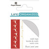 Paper House Productions - Life Organized Collection - Washi Stickers - Christmas with Foil Accents