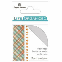 Paper House Productions - Life Organized Collection - Washi Stickers - Autumn Woods with Foil Accents