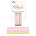 Paper House Productions - StickyPix - Washi Tape - Polka Dots - Green and Pink