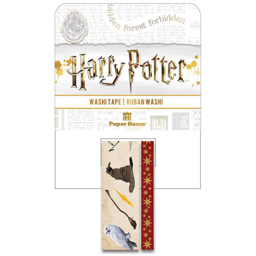Harry Potter Collection, Hogwarts At Night, double-sided scrapbook paper  (Paper House)